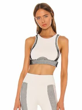 Alo Yoga Electric Sports Bra in bone